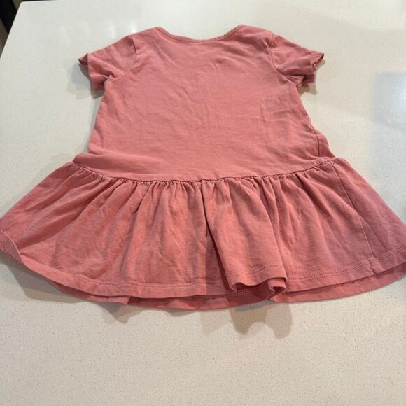 H&M Baby Girl 18M Pink Cotton Dress - Picture 4 of 4